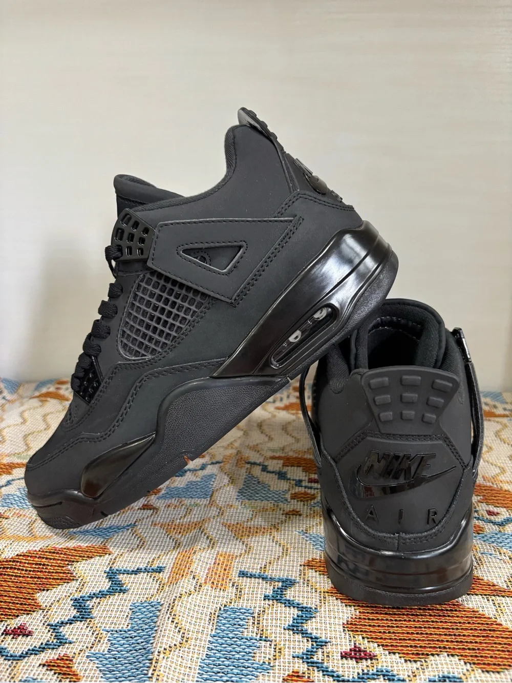 Jordan 4 Retro Black Cat (2025 Version) - Men’s Athletic Shoes Sneakers